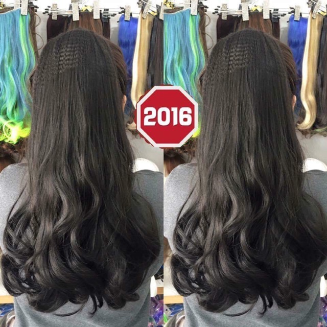 Tóc giả nữ ❤️❤️FREESHIP❤️ tóc cột bấm gốc - d15