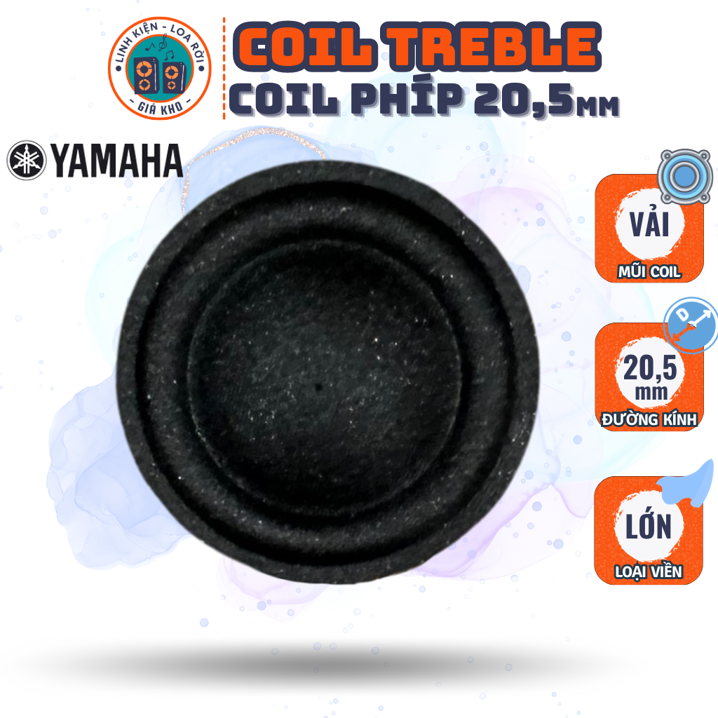 Coil treble 20,5 - Coil Titan Treble Speaker Yamaha
