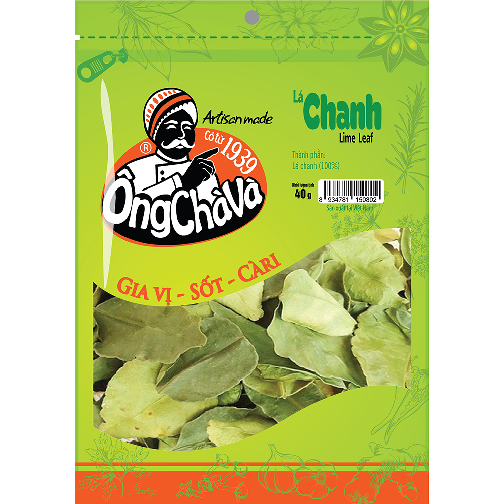 Lá Chanh Khô Ông Chà Và 40gr