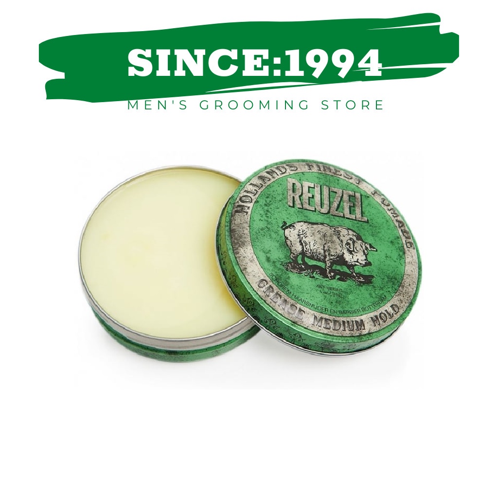 Sáp vuốt tóc Reuzel Green Pomade