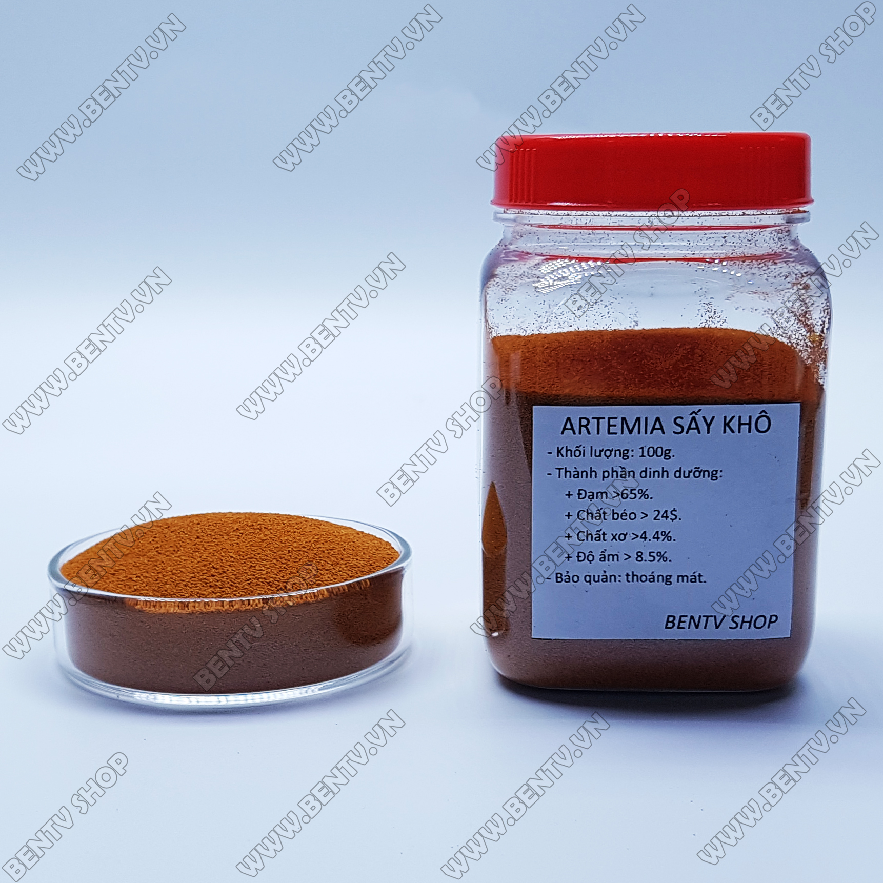 Artemia Sấy Khô - Cho Cá Ăn Không Cần Ấp