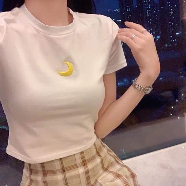 Áo body mặt trăng thêu ngực NTA0220