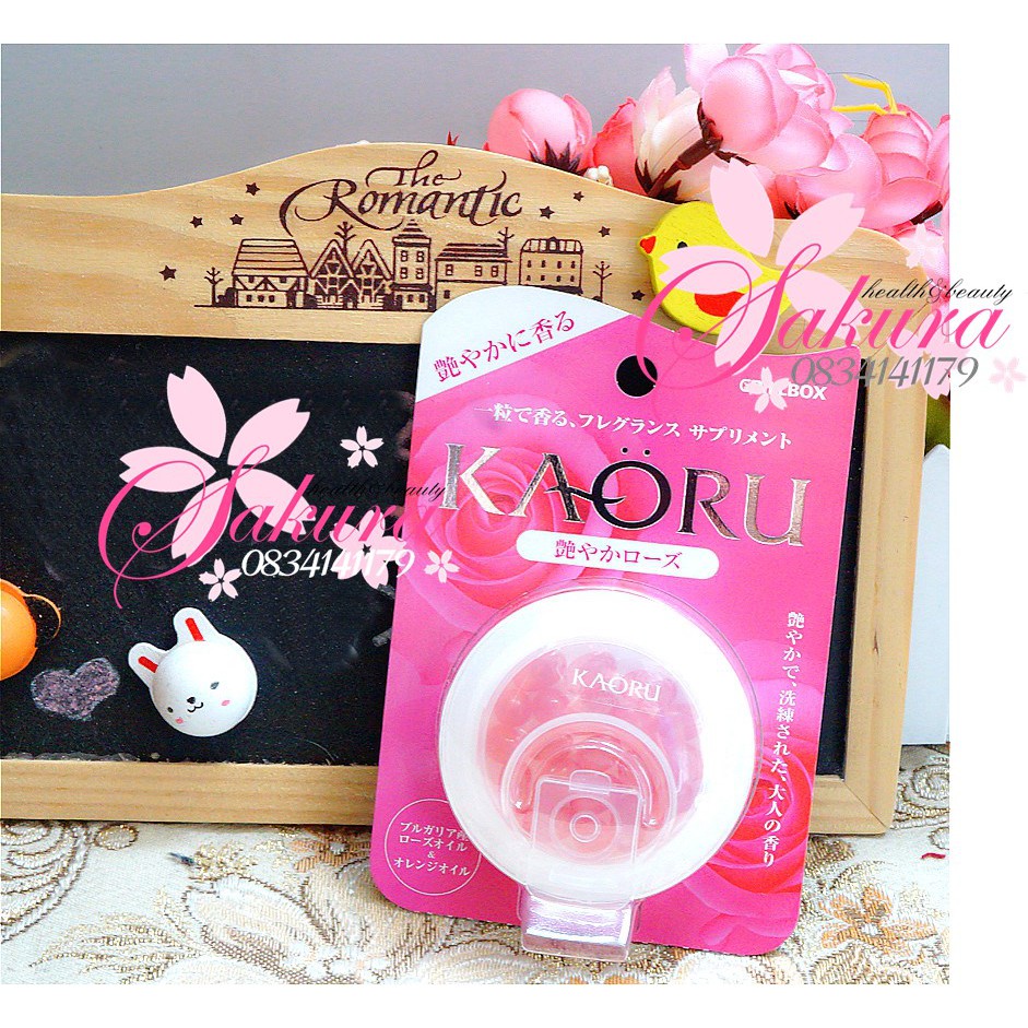 [HCM]Viên Khử Mùi Cơ Thể Kaoru Nhật Bản ( 20 Viên )