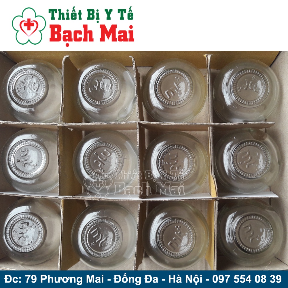 Đủ Bộ 12 Ống Giác Hơi Thủy Tinh + Kèm Cây Châm Lửa