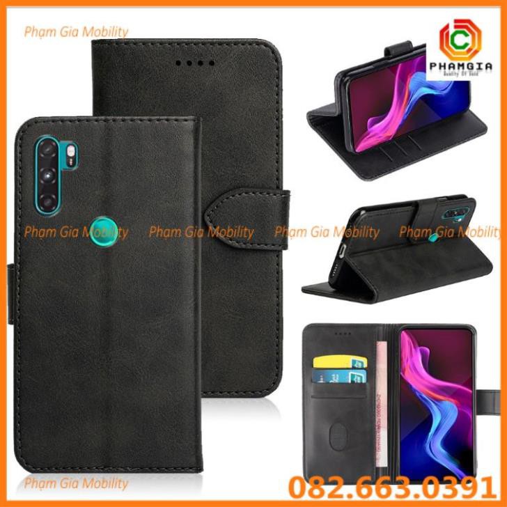 Bao da (ốp lưng nắp gập) Vsmart Active 3