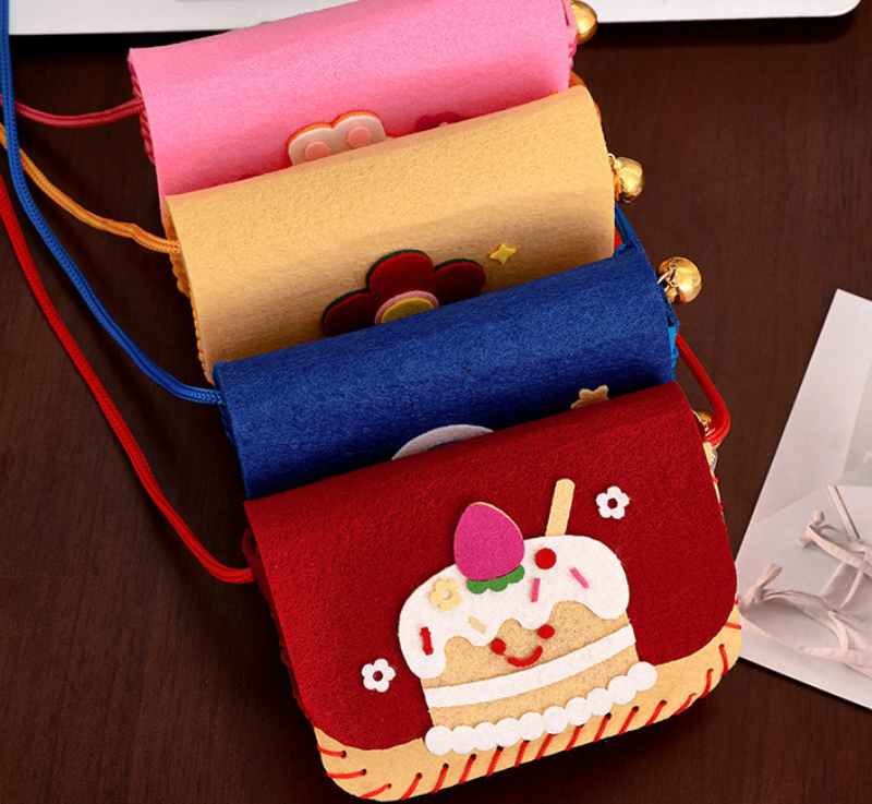 TÚI XÁCH THỦ CÔNG CHO BÉ TỰ LÀM, ĐỒ CHƠI HANDMADE CHO BÉ