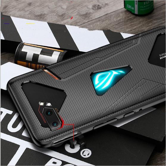 WorldMart Ốp lưng ASUS Gaming ROG Phone 2 Tencent Game cao cấp (Black)