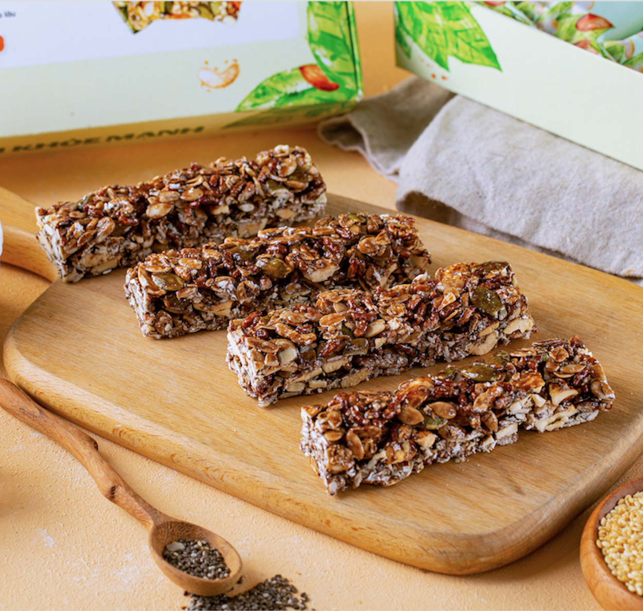 Bánh hạt Hathy - Vị hạt điều cacao