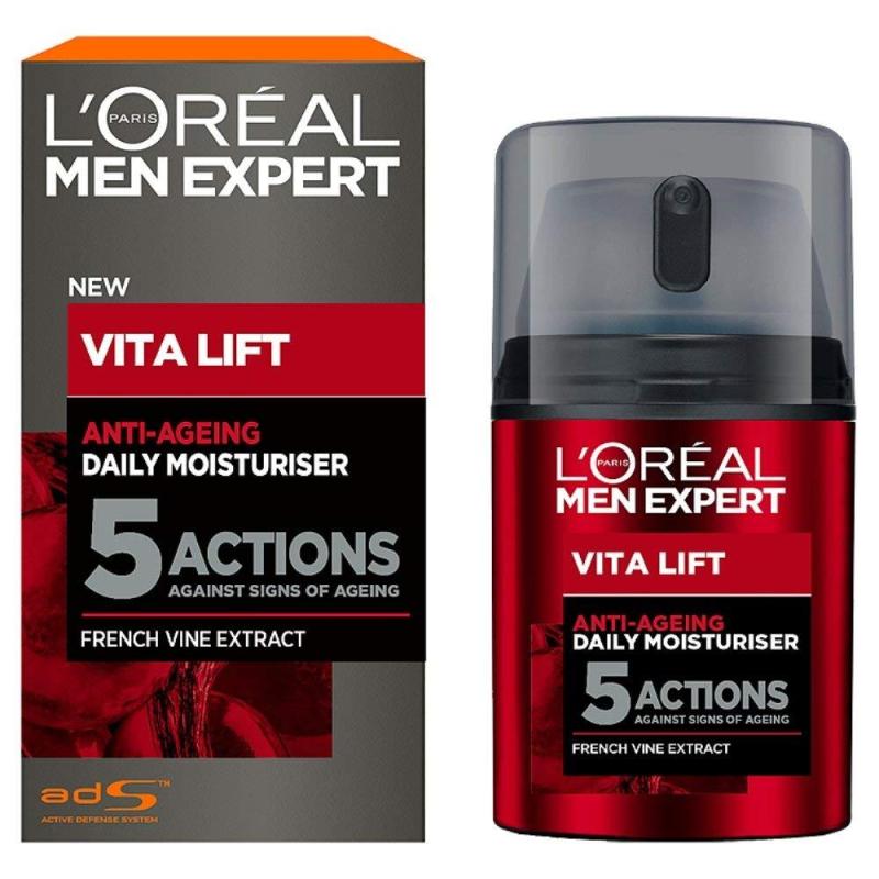 Kem chống lão hóa 5 tác động LOréal Men Expert Vita Lift 5 Anti Ageing Moisturiser, 50 ml nhập khẩu