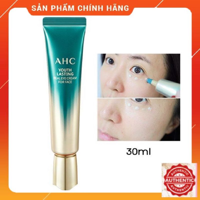 [AUTH] ☘Kem Mắt☘ Kem dưỡng mắt AHC Time Rewind Real Eye Cream For Face 2021