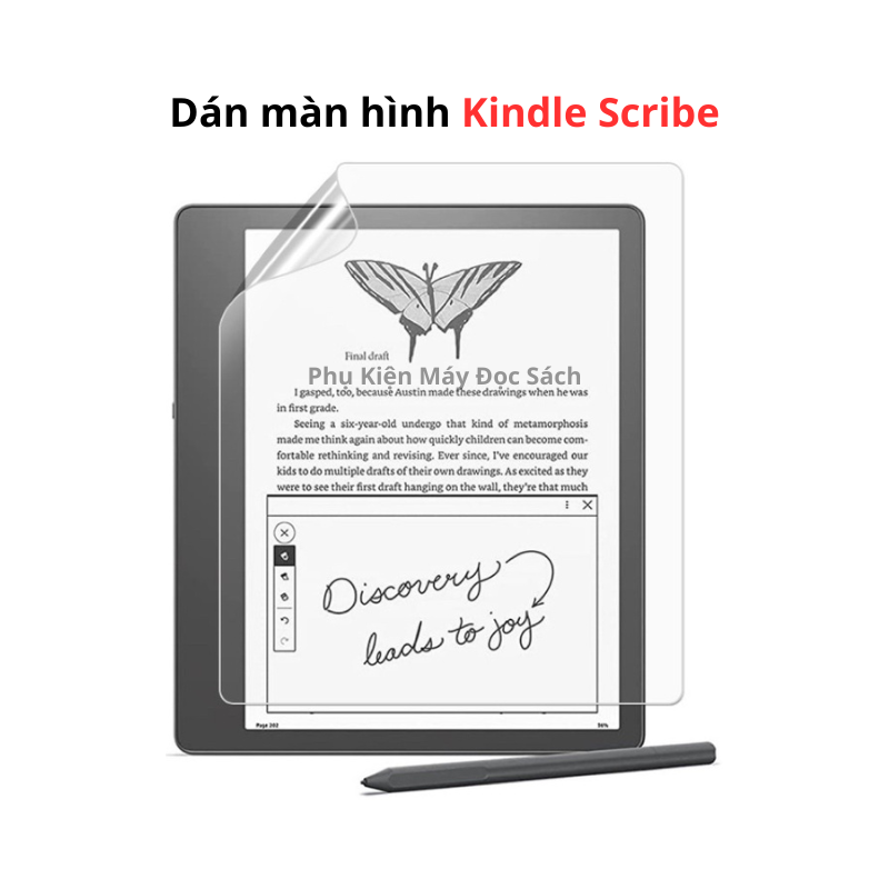 Dán Màn Hình/Cường Lực Kindle Scribe, Máy Đọc Sách Kindle Scribe