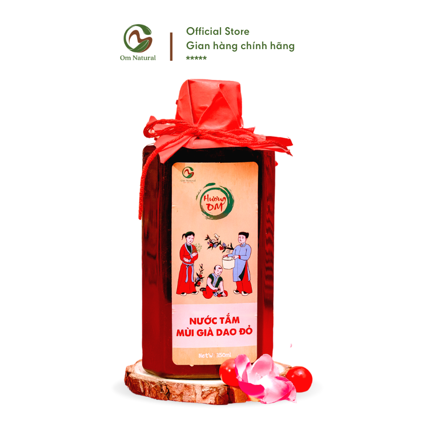 Nước tắm Mùi già Dao Đỏ OM Sapa 350ml