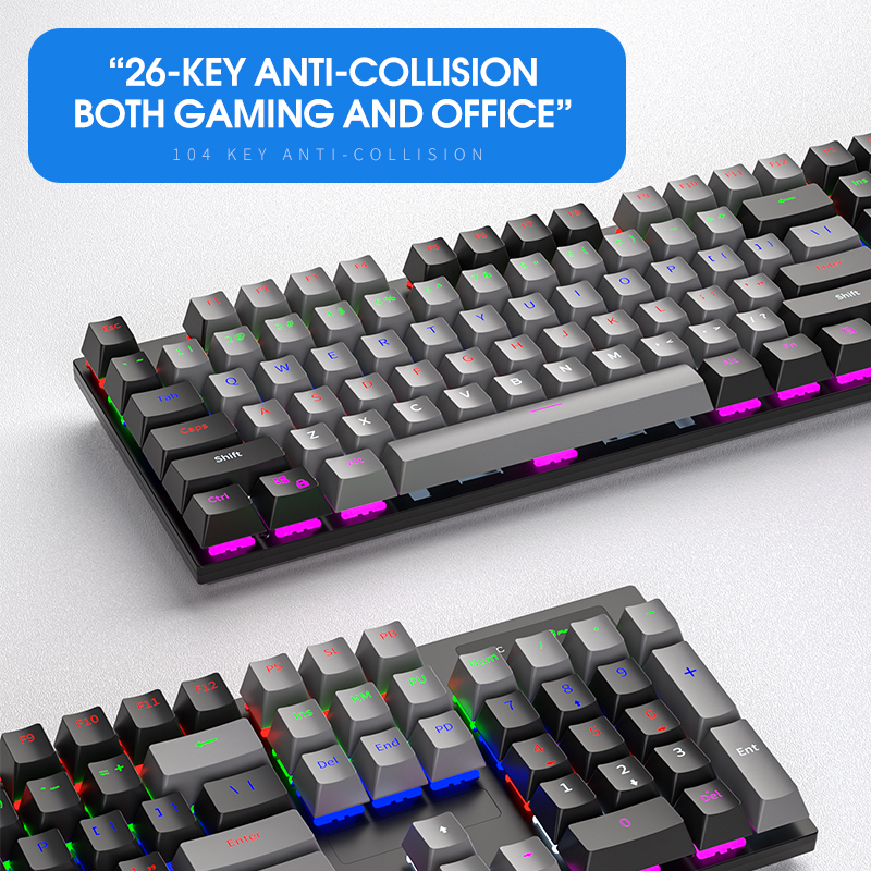 Bàn phím cơ blue switch Pantsan PT200 cực chuẩn