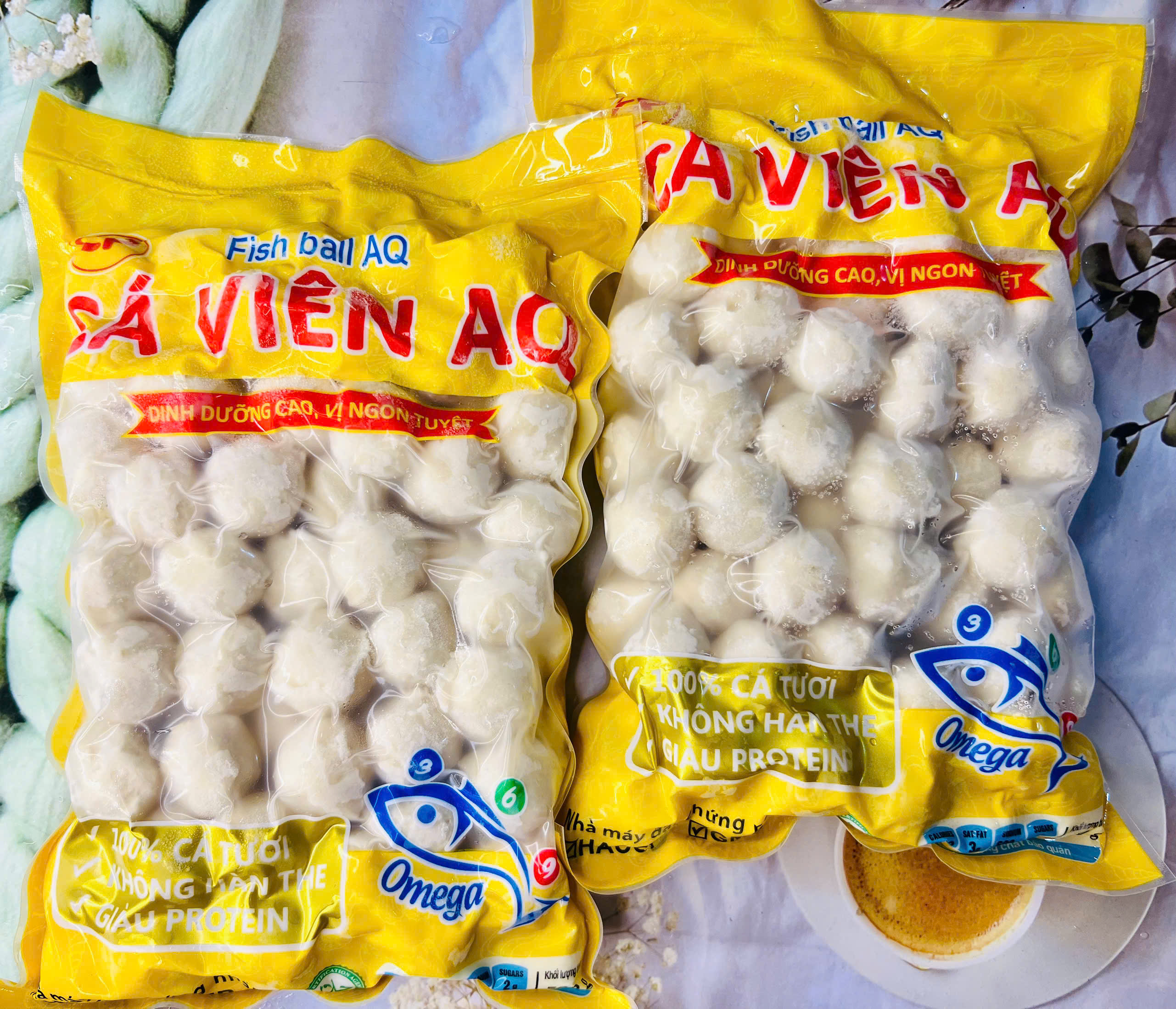 500G Cá viên AQ Hàng CP