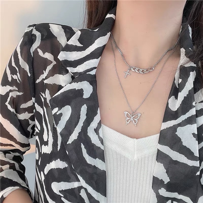 sét 2 vòng cổ unisex