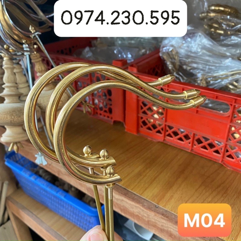 Móc treo lồng chim,móc đồng treo lồng chim cực đẹp
