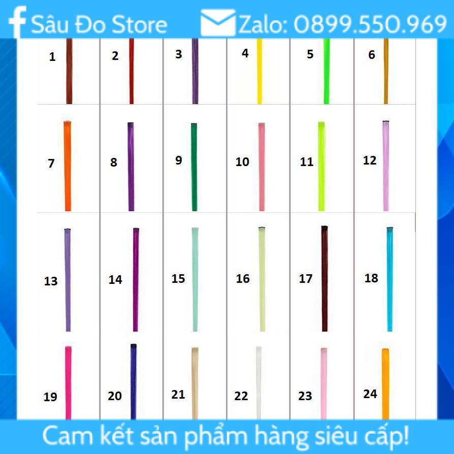 Tóc Line/Tóc Highlight 24 Màu Sỉ 4K