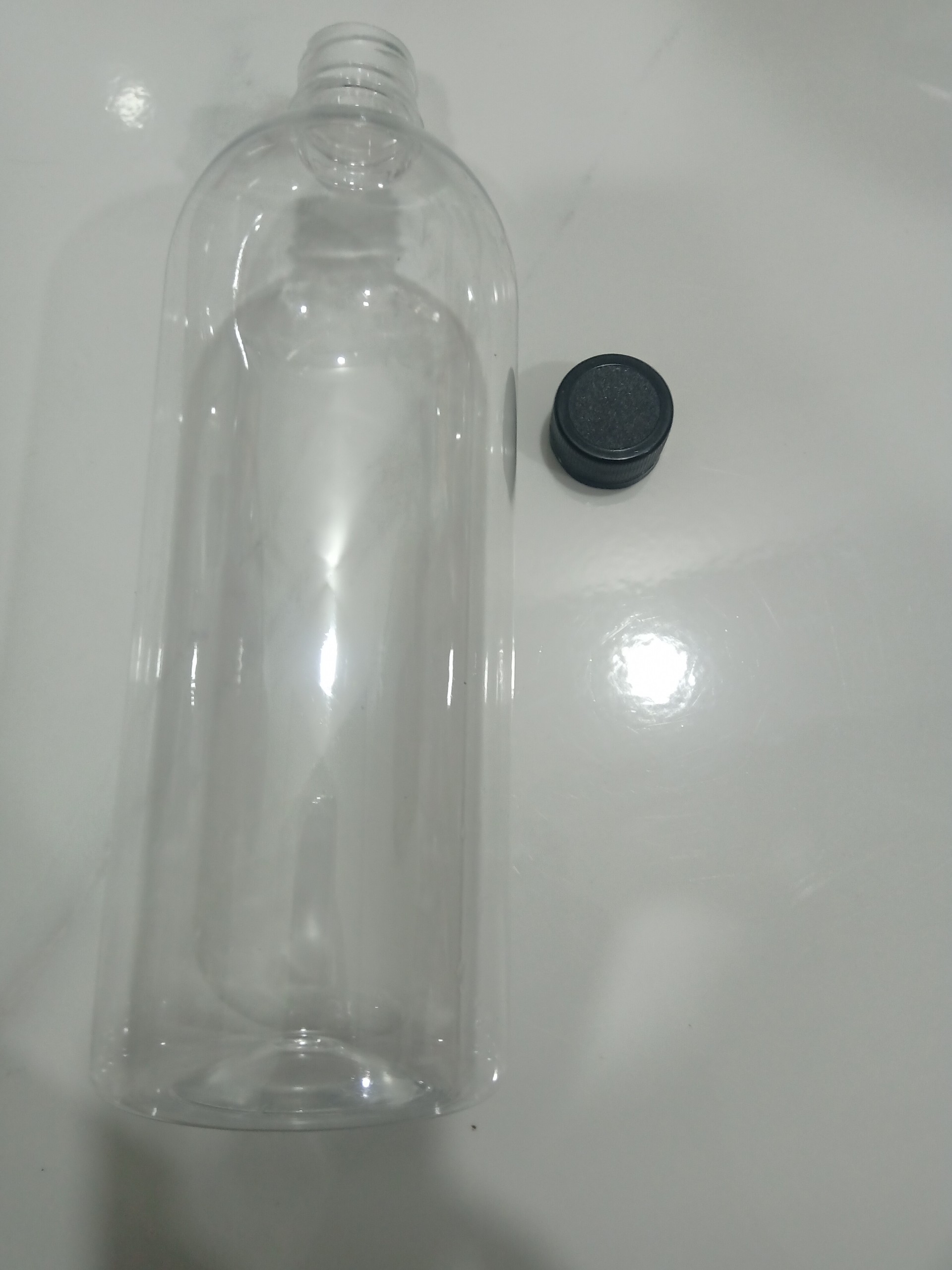 [HCM]2 Chai nhựa Pet 1000ml nắp đen/trắng.