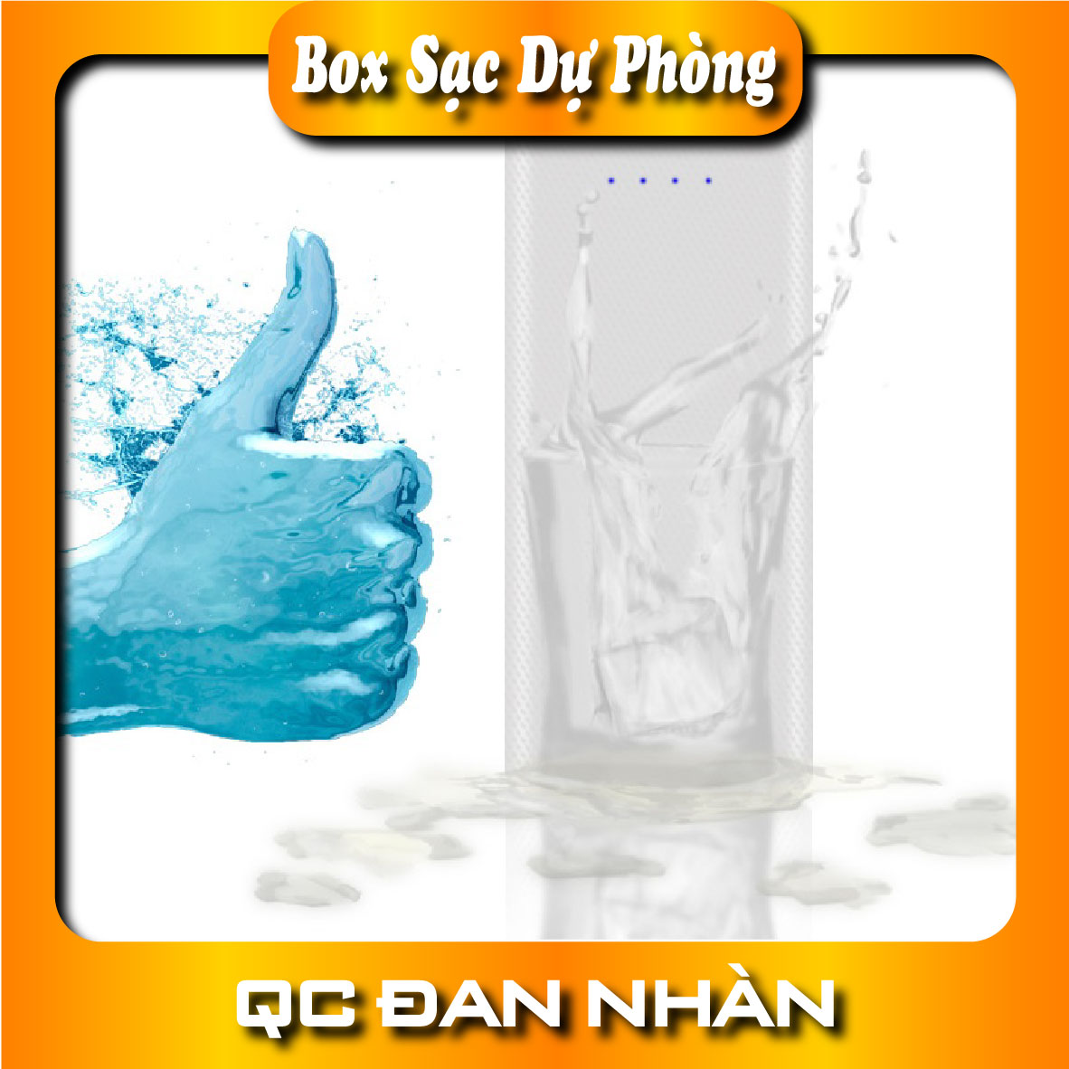 Box sạc dự phòng 8 cell KHÔNG KÈM PIN