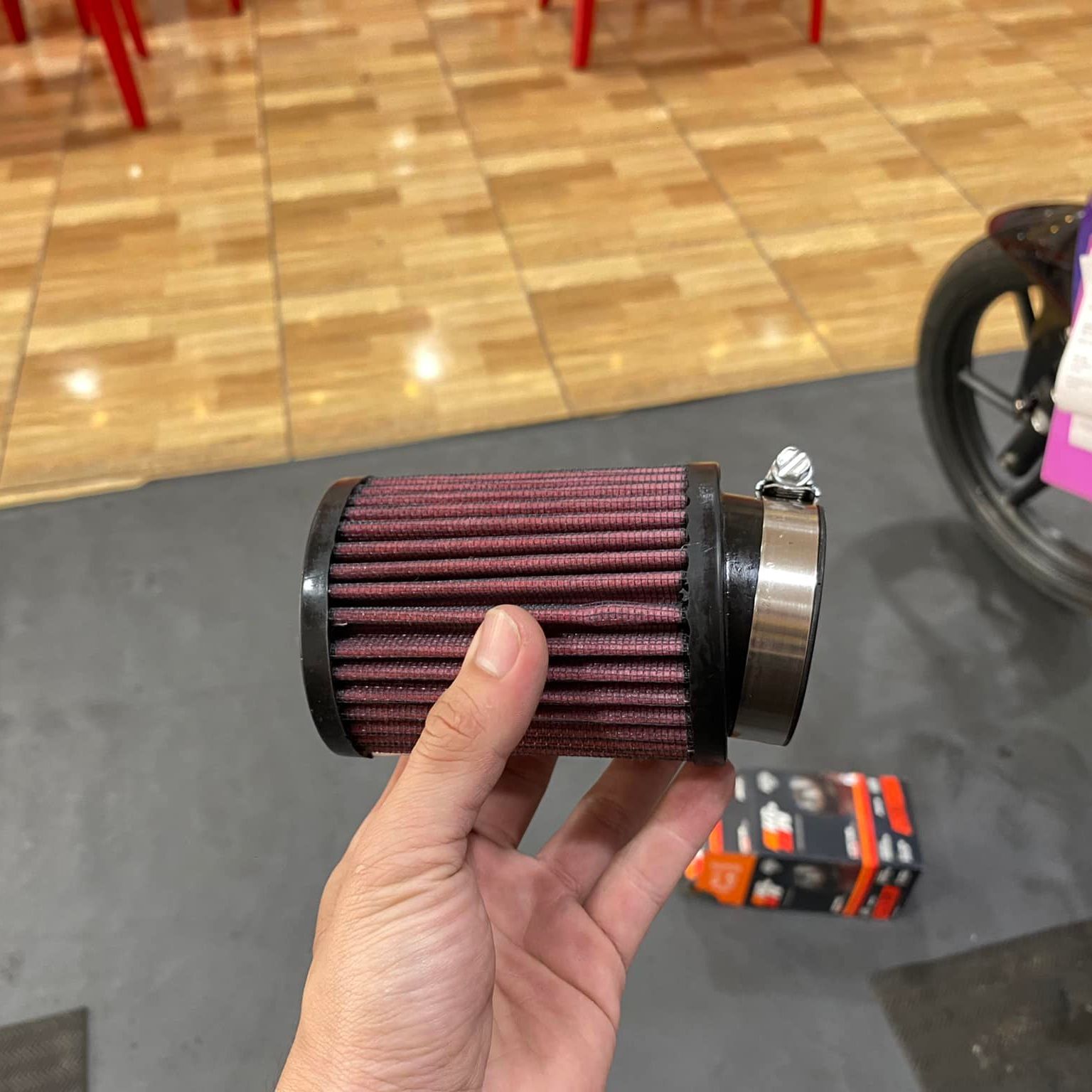 Lọc gió trụ K&N 1280 (020001)