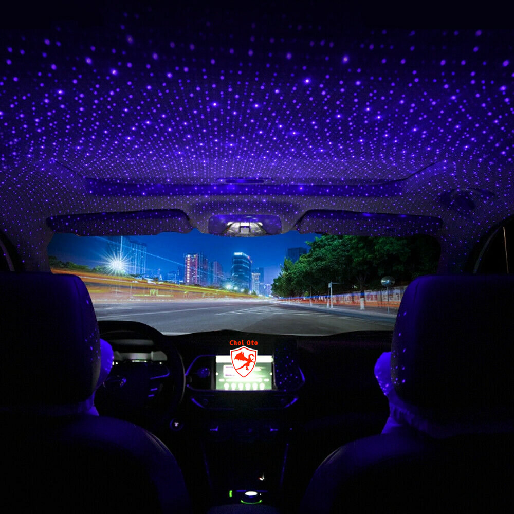 Đèn led bầu trời sao cắm USB cho ô tô