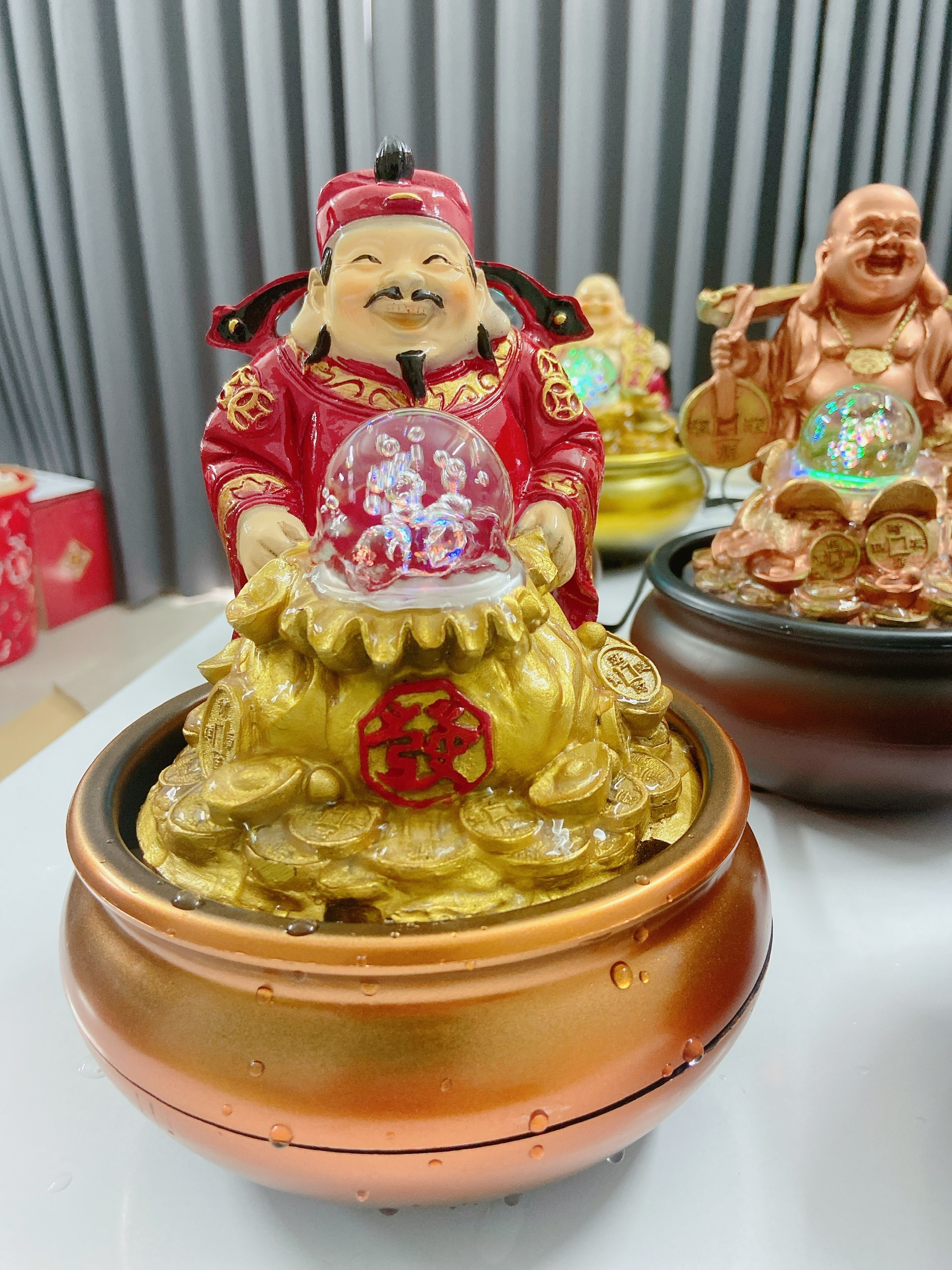 Thác Nước phong thủy tài lộc để bàn thư giãn