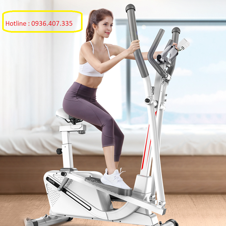 Xe đạp tập thể dục toàn thân ,Xe Đạp Tập Thể Dục Trong Nhà , Xe đạp đa năng ,Xe đạp trên không - Khung thép bền bỉ, sơn tĩnh điện , Bảo hành 2 năm