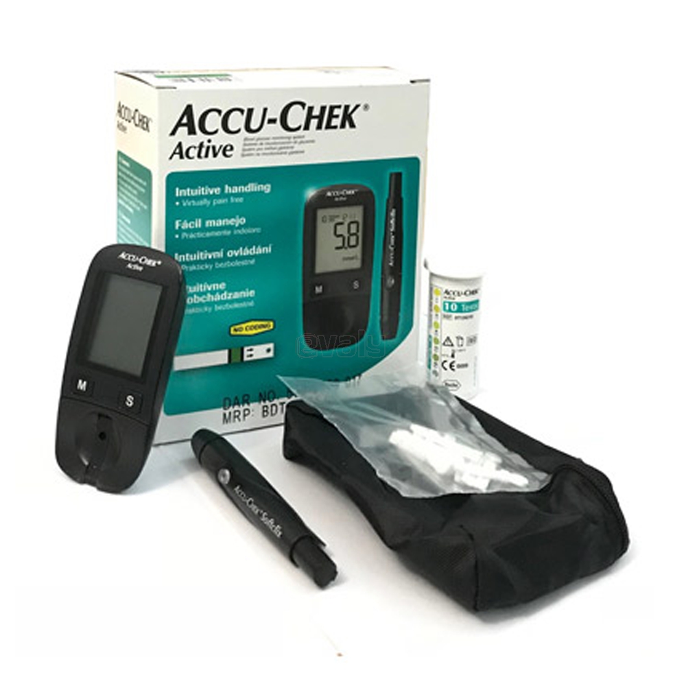Máy Đo Đường Huyết Accu Chek Active Mg/dl