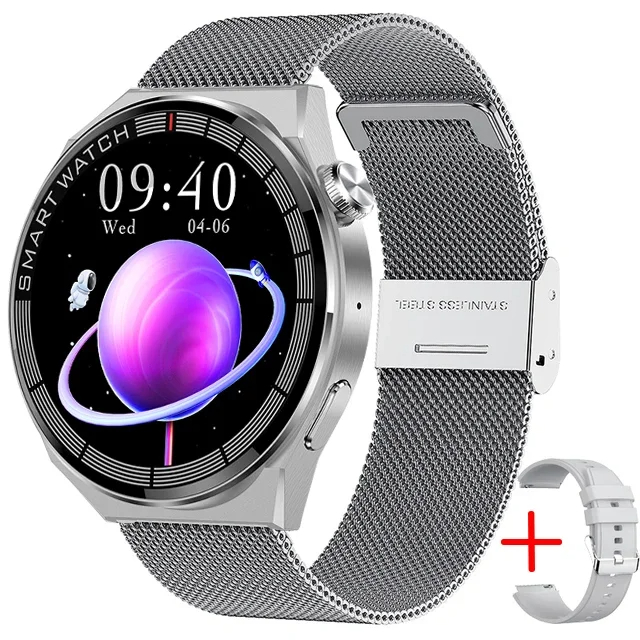 Xiaomi Smartwatch Men Wireless Charging Sports Smart Watch IP68 Waterproof Smartwatch Men Fitness Bracelet For Android Apple