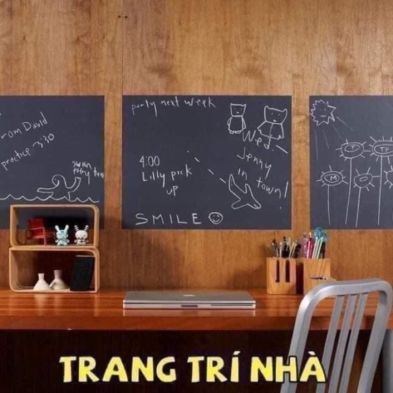 Bảng Decal dán tường cho bé học vẽ 45cm x2m