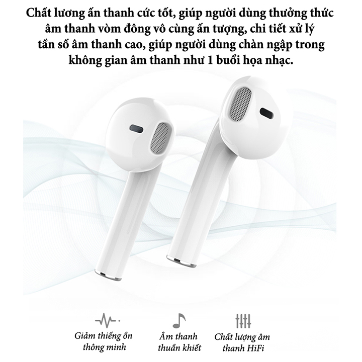 Tai Nghe Bluetooth Không Dây inpods i12 TWS