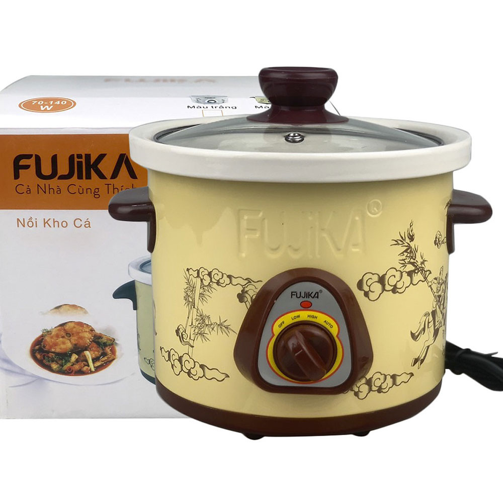 Nồi nấu cháo cho bé cao cấp chính hãng - nồi hầm chậm đa năng nồi nấu cháo, ninh xương, kho cá , ... nhanh chóng ,dung tích 1,5l tiện ích