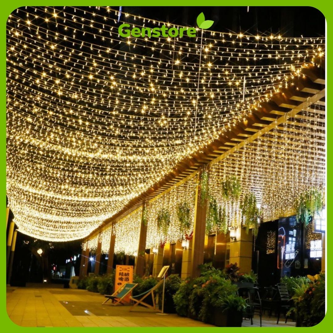 Dây Đèn LED trang trí chớp nháy nhiều màu