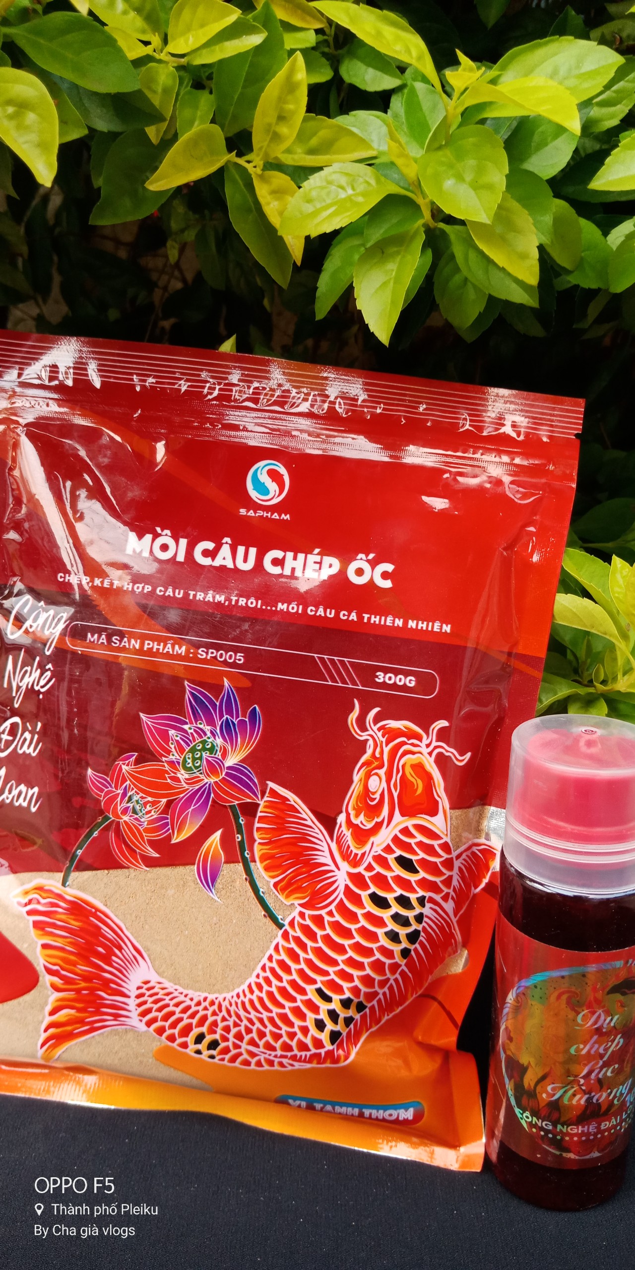 Mồi Câu Chép Ốc 300gram Sa phạm