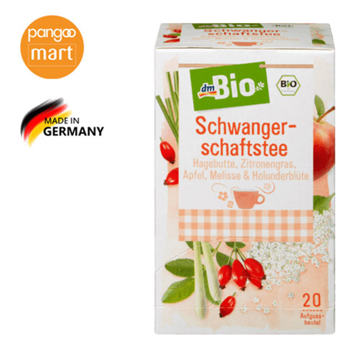 [HCM]Trà cho bà bầu dmBIO Schwangerschaftstee 30 g nhập khẩu Đức