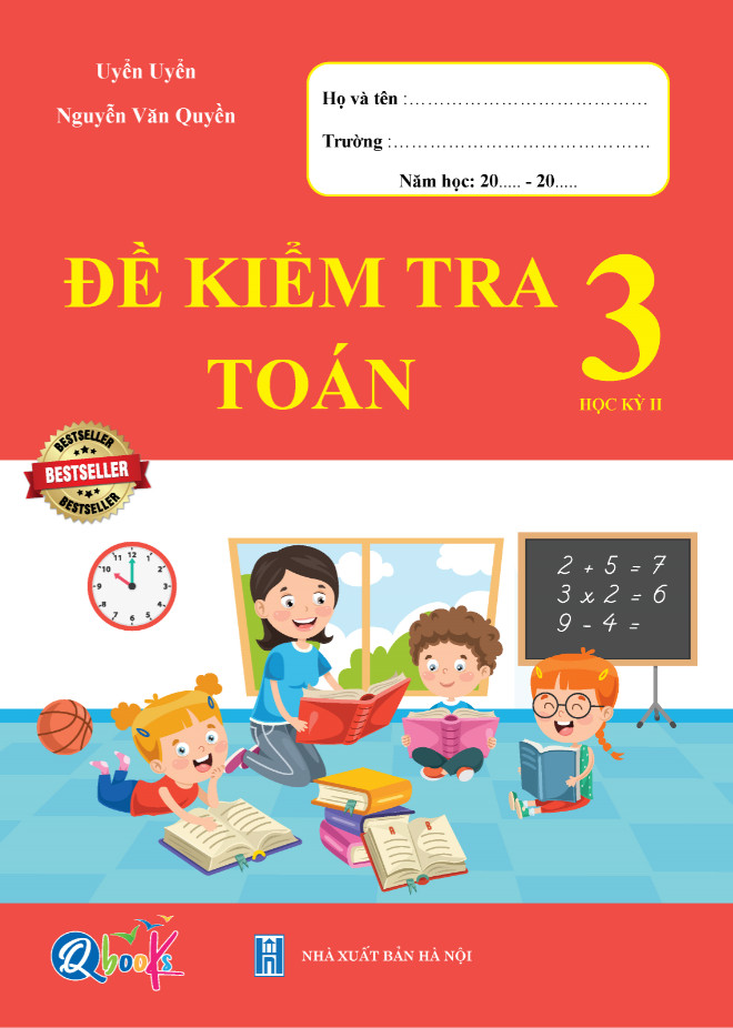 Sách - Combo Đề Kiểm Tra Toán và Tiếng Việt 3 - Học Kì 2 (2 cuốn)