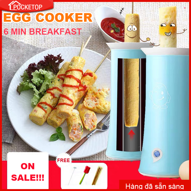 Máy làm trứng cuộn POCKETOP chất liệu PP đa chức năng