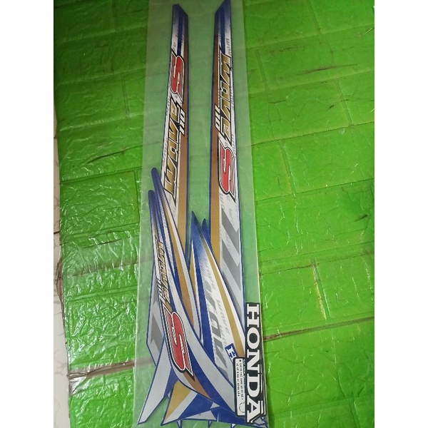 Bộ tem wave s 2012 màu xanh 110 new hàng nhập thái lan