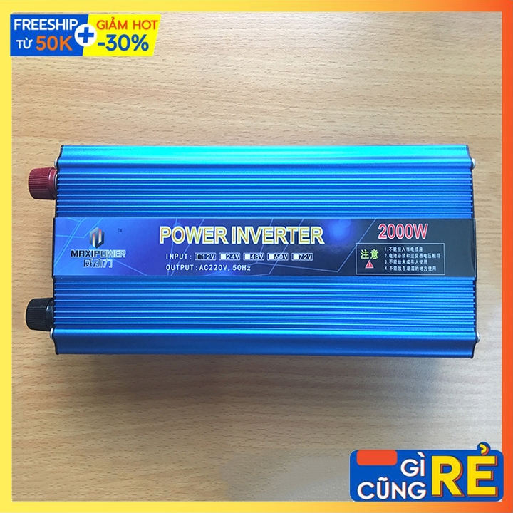 Bộ đổi điện 2000w maxi power