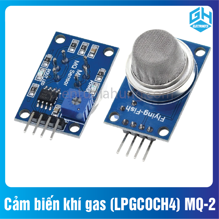 Mạch cảm biến khí gas mq-2