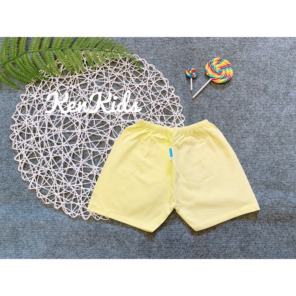 Bộ 5 Quần Ngắn Cotton Màu Sắc Cho Bé Trai 2-6 Ký