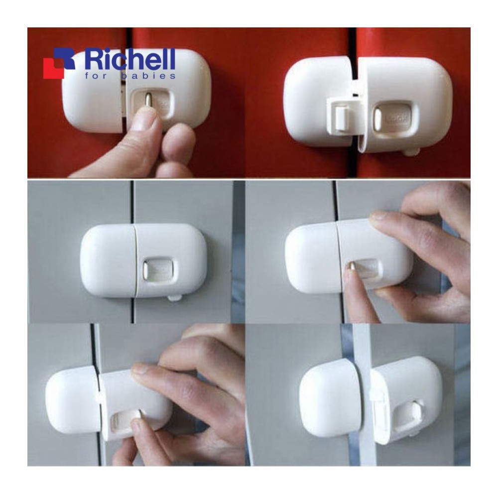 Richell Khóa tủ tự động