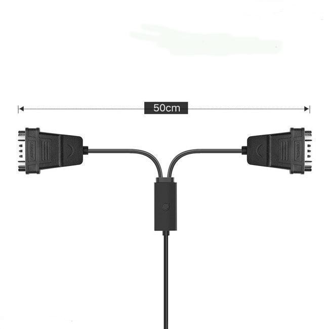 Cáp Chuyển USB to 2 Cổng RS232 ( USB to 2 Com) Ugreen 30769