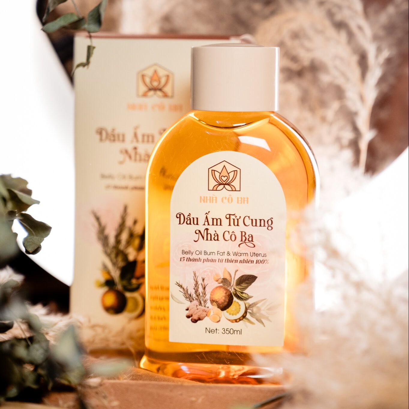 Dầu Massage Ấm Tử Cung 350ml Auntie 3 Vietnam Chính Hãng
