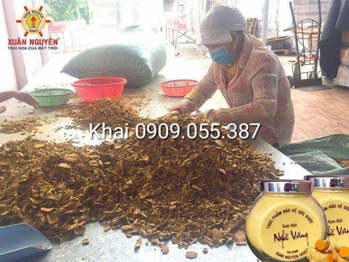 TINH BỘT NGHỆ XUÂN NGUYÊN 100%