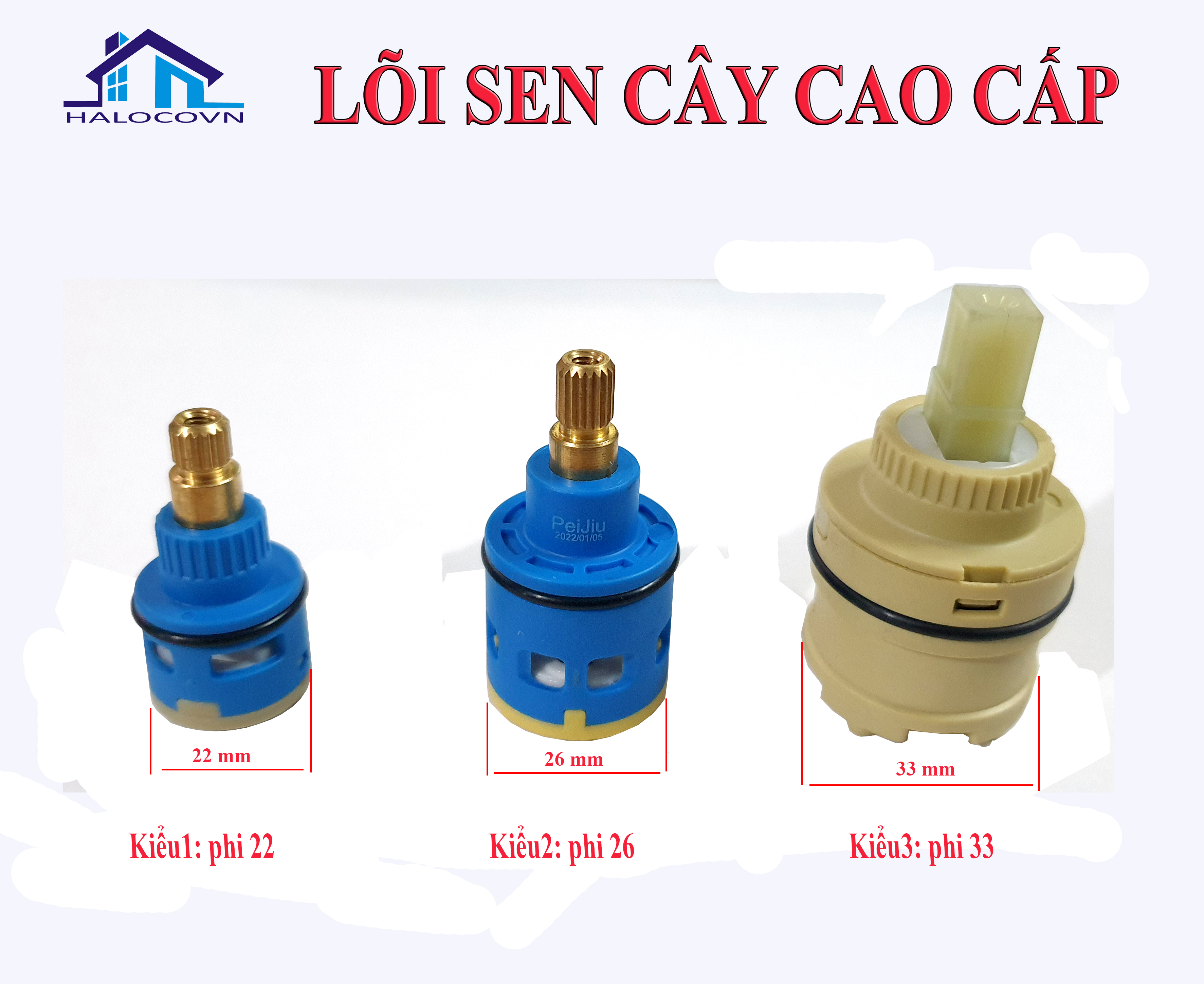Lõi sen cây cao cấp HÀNG XỊN các loại