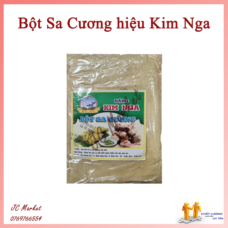 Bột sa cương đặc biệt kim nga gói 500gram
