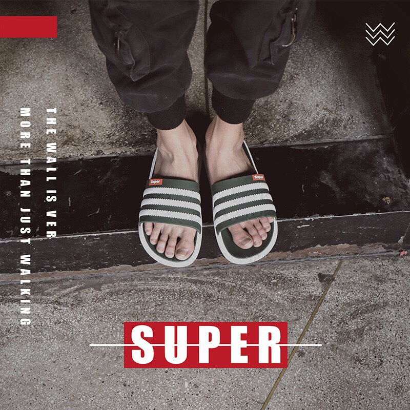 Dép Thời Trang Nam Nữ Super Cao Su Mềm