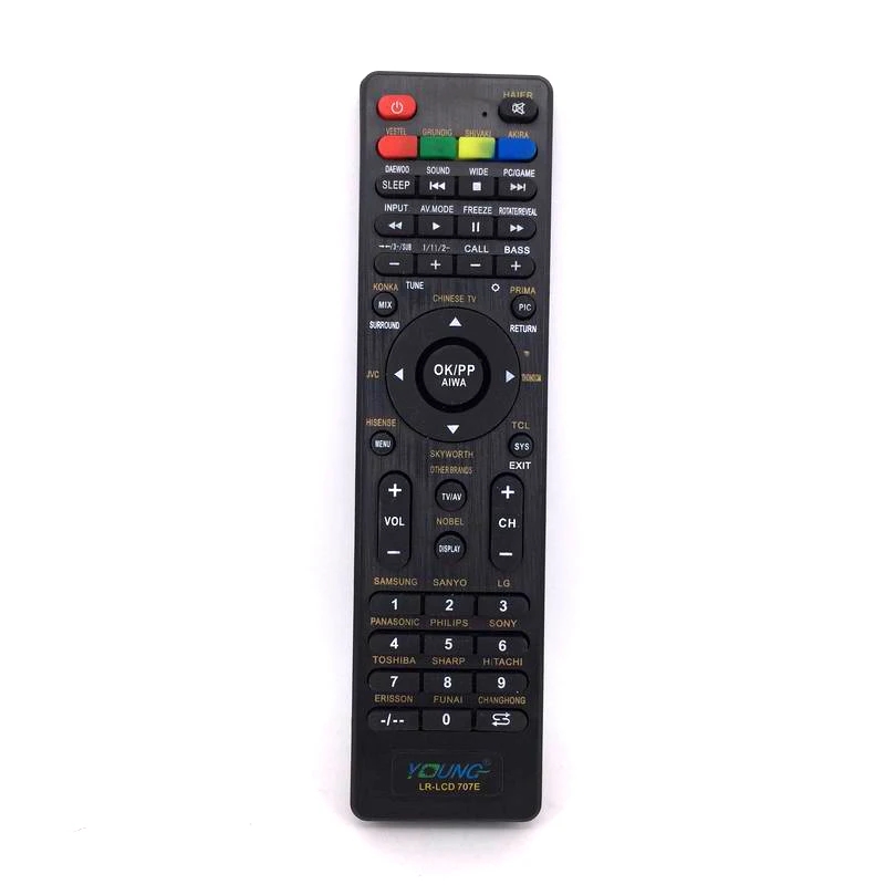 CRC 707 - Remote điều khiển tivi đa năng