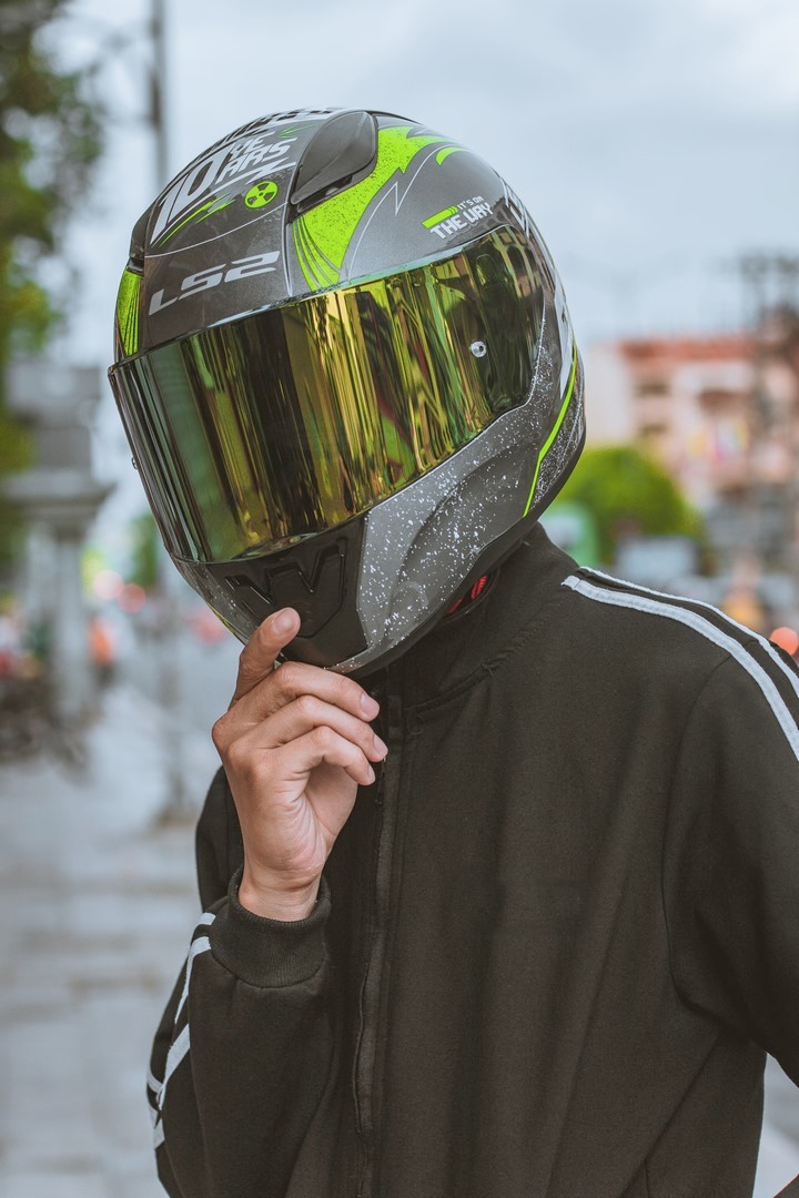 [CHÍNH HÃNG] MŨ BẢO HIỂM FULLFACE LS2 FF353 RAPID THUNDER ( Tặng kèm khăn trùm ninja )